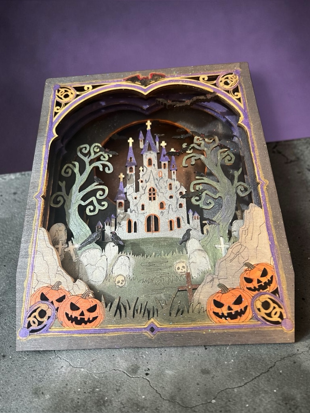 Halloween LED shadow boxes you choose - Picture 5 of 5